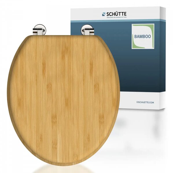 Eisl Sanitär WC sedadlo Natural Bambus 81001