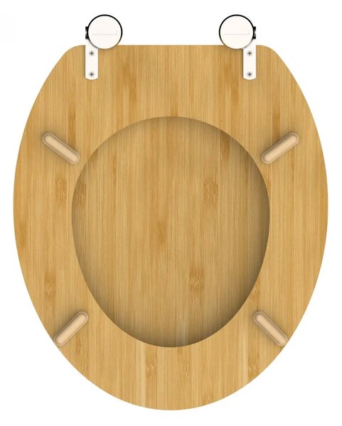 Eisl Sanitär WC sedadlo Natural Bambus 81001