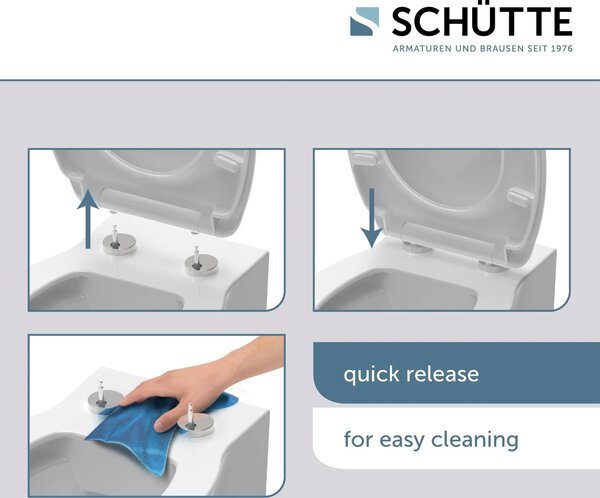 Eisl Sanitär WC sedadlo Duroplast Soft Close Magic Light High Gloss 82587
