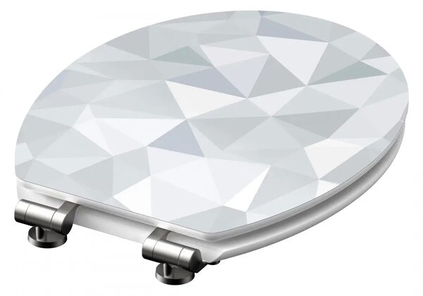 Eisl Sanitär WC sedadlo MDF Soft Close Diamond High Gloss 80545