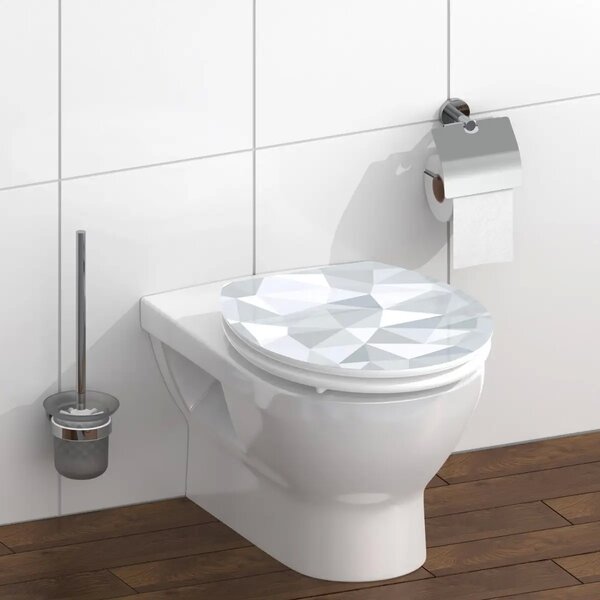 Eisl Sanitär WC sedadlo MDF Soft Close Diamond High Gloss 80545