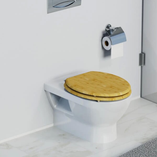Eisl Sanitär WC sedadlo Natural Bambus 81001