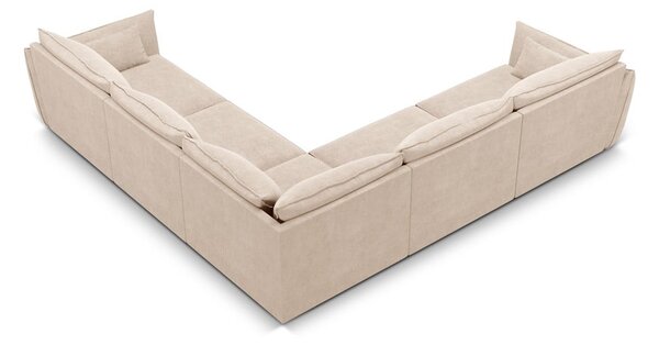 Béžová rohová pohovka (variabilná) Vanda - Mazzini Sofas