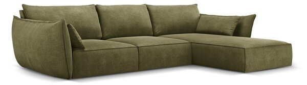 Zelená rohová pohovka (pravý roh) Vanda - Mazzini Sofas