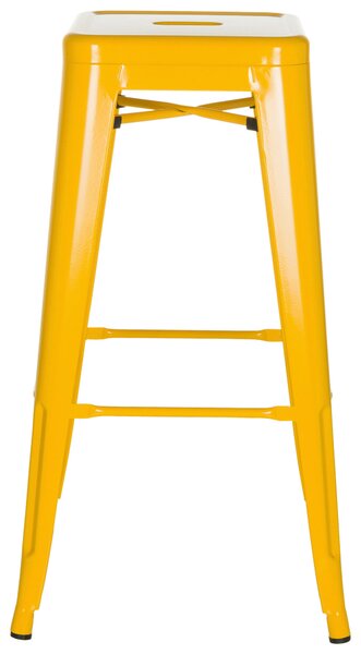 BAROVÁ STOLIČKA, žltá MID.YOU - Barový nábytok, Online Only