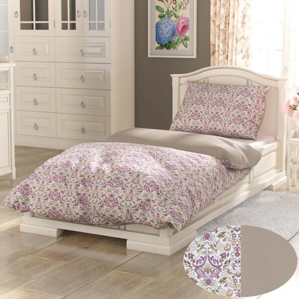 Kvalitex Bavlnené posteľné obliečky PROVENCE COLLECTION NARISTA béžová
