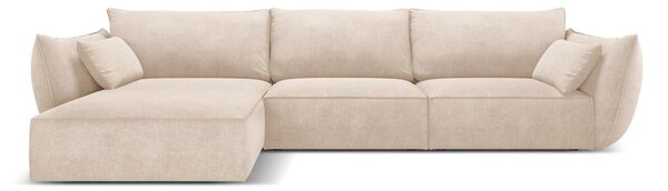 Béžová rohová pohovka (ľavý roh) Vanda - Mazzini Sofas