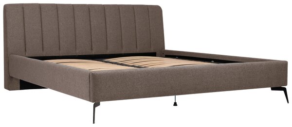 ČALÚNENÁ POSTEĽ, 180/200 cm, hnedá P & B - Online Only spálne, Online Only