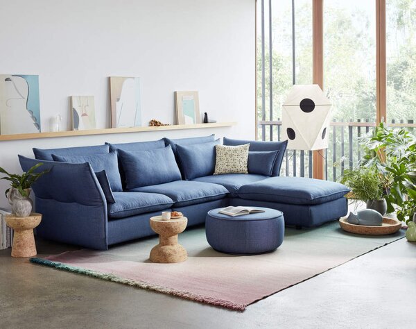 Vitra Dekorácia mačky Resting Cat small, light blue
