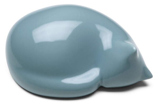 Vitra Dekorácia mačky Resting Cat small, light blue