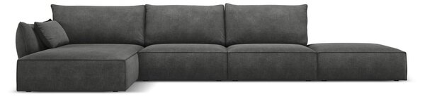 Sivá rohová pohovka (ľavý roh) Vanda - Mazzini Sofas