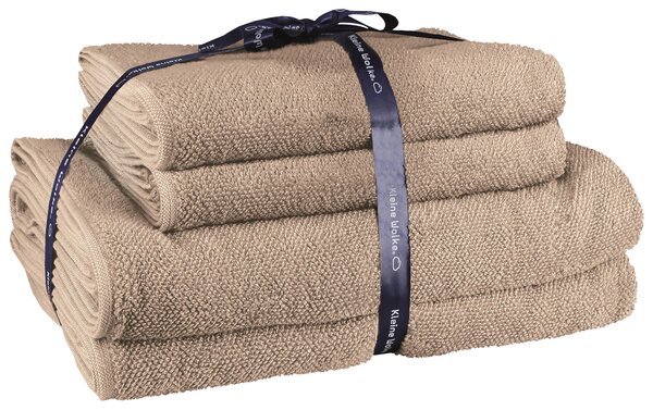 SADA UTERÁKOV NA RUKY, 50x100/70x140 cm, taupe Kleine Wolke - Kúpeľňový textil