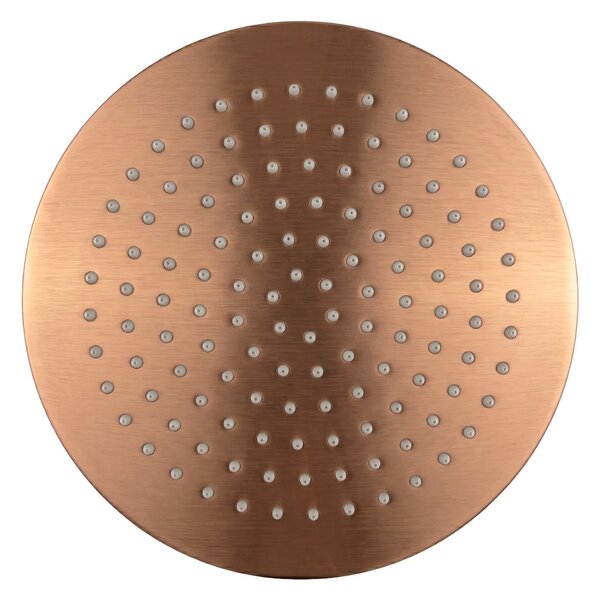 Okrúhla dažďová sprcha REA JS-P014BRG 25cm Brush Copper