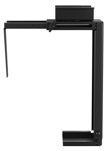 Držiak na PC pod stôl, závesný, pre herný setup, čierny: Diablo PC Holder