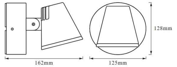 Osram - LED Vonkajšie nástenné svietidlo ENDURA STYLE LED/13,5W/230V IP44