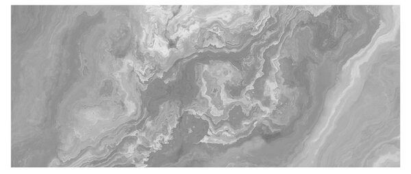Obraz - Mramor v čiernobielej (120x50 cm)