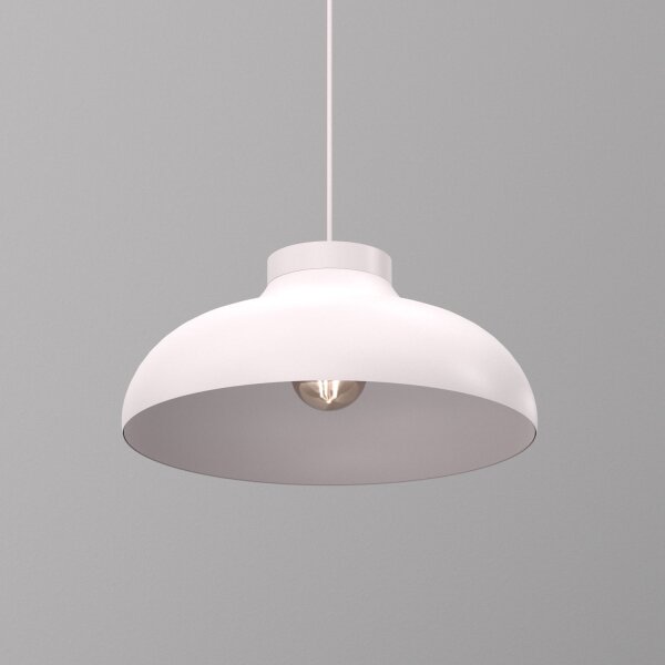 Závesný luster na lanku BASCA 1xE27/15W/230V krémový