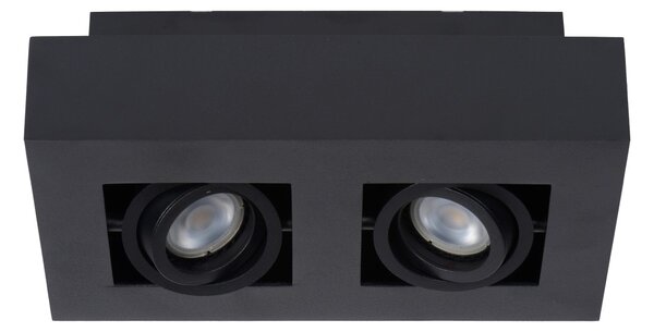 Lucide 09119/11/30 stropné bodové svietidlo Xirax 2x5W | GU10 | 2200-3000K - Dim to warm