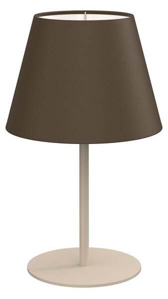 Stolná lampa ARDEN 1xE27/15W/230V béžová/hnedá
