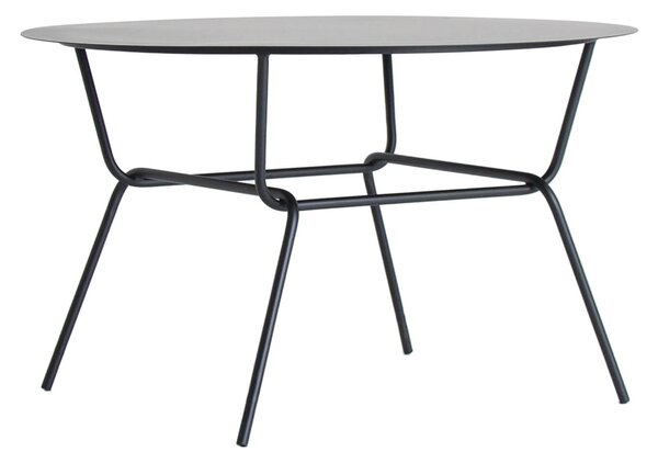 MUZZA Konferenčný stolík erina 75 x 75 cm čierny