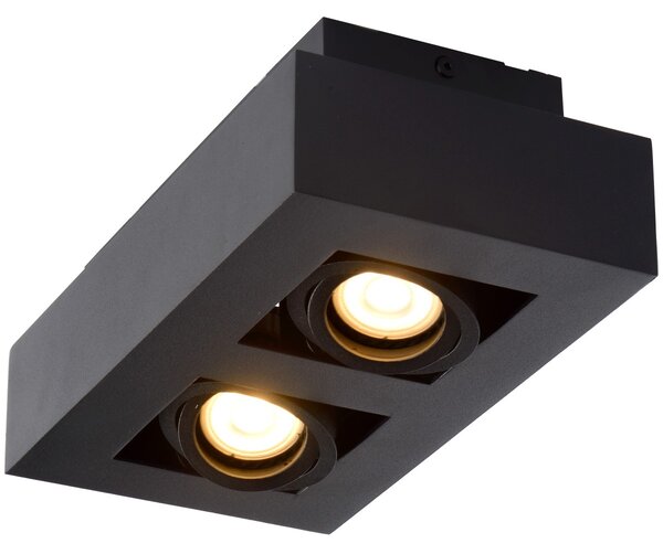 Lucide 09119/11/30 stropné bodové svietidlo Xirax 2x5W | GU10 | 2200-3000K - Dim to warm