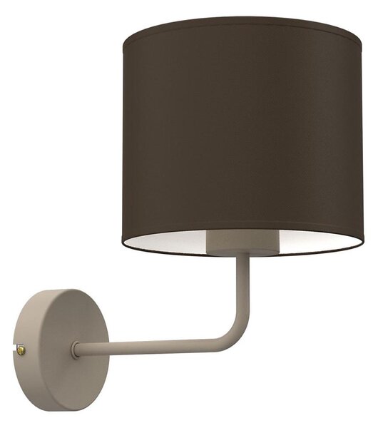 Nástenná lampa ARDEN 1xE27/15W/230V béžová/hnedá