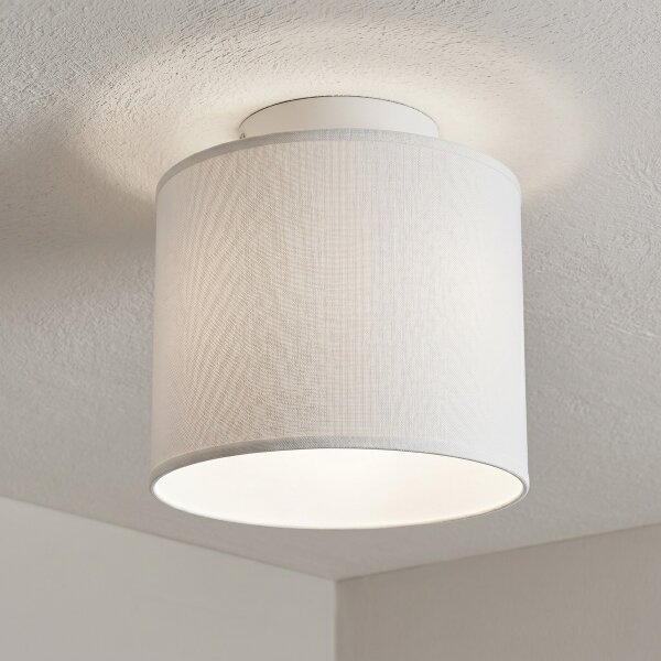 Stropné svietidlo ARDEN 1xE27/15W/230V pr. 18 cm biele