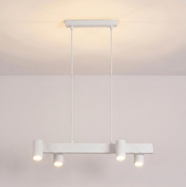 Brilagi - Závesný luster SELE na lanku 4xGU10/30W/230V biely