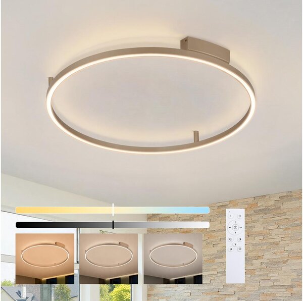 Brilagi - LED stmievateľné svietidlo PORTOFINO LED/60W/230V pr. 80 cm béžová + DO
