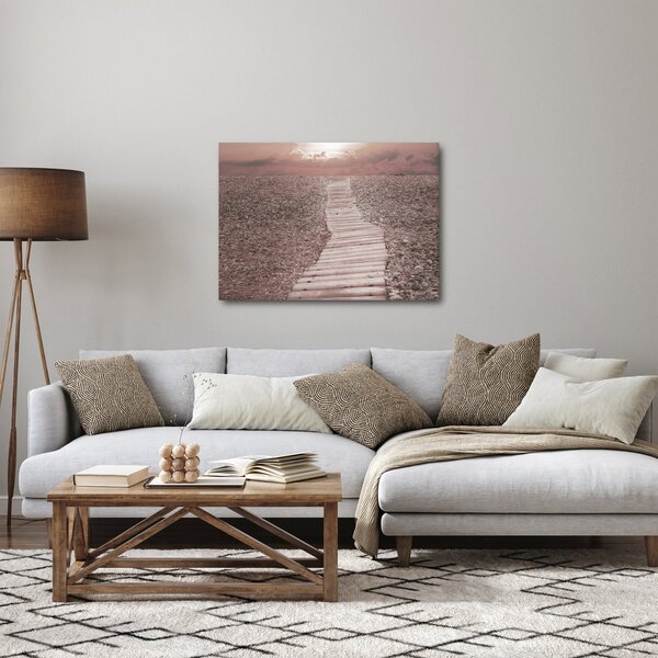 Obraz - Kamienková pláž (70x50 cm)