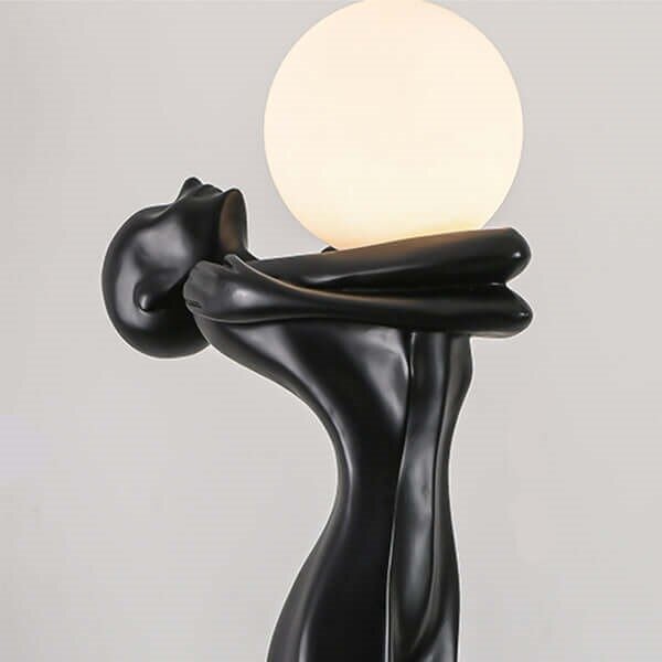 Immax 08811XL - Stojacia lampa SILUETTE 1xE27/25W/230V 175 cm, ženská silueta