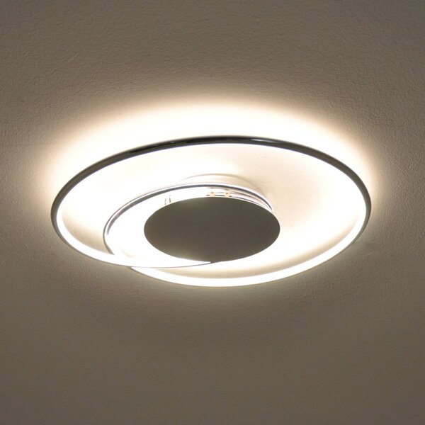 Lindby Joline stropné LED svietidlo, chróm, 46 cm