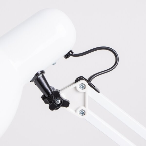 Brilagi - Stolná lampa ROMERO 1xE27/60W/230V biela