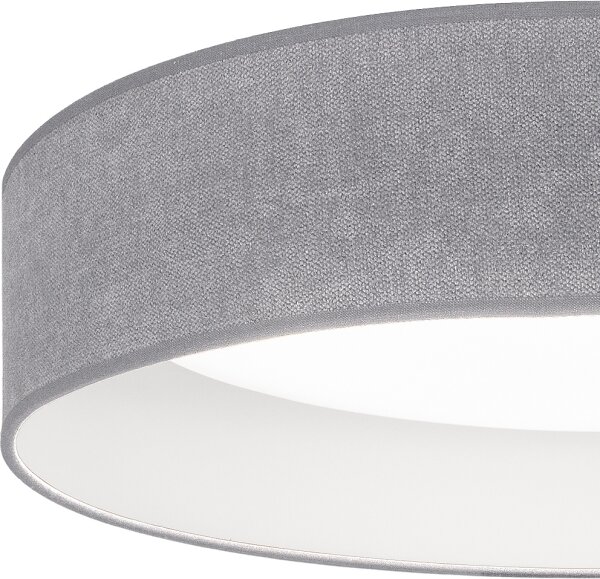 Brilagi - LED stropné svietidlo VELVET SIMPLE LED/24W/230V 4000K pr. 45 cm sivá