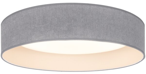 Brilagi - LED stropné svietidlo VELVET SIMPLE LED/24W/230V 3000K priemer 45 cm sivé