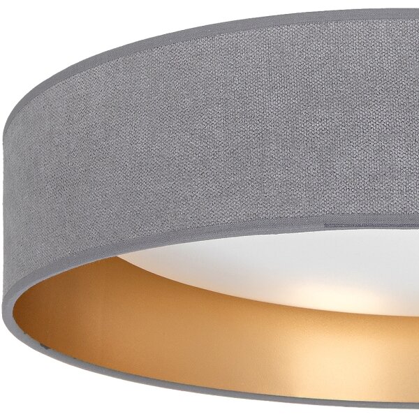 Brilagi-LED Stropné svietidlo VELVET SIMPLE LED/24W/230V 3000K pr. 45 cm šedá/zlatá