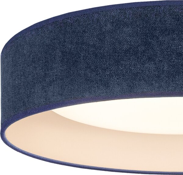 Brilagi - LED stropné svietidlo VELVET SIMPLE LED/24W/230V 3000K pr. 45 cm modré
