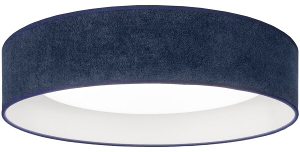 BRILAGI - LED stropné svietidlo VELVET SIMPLE LED/24W/230V 4000K pr. 45 cm modrá