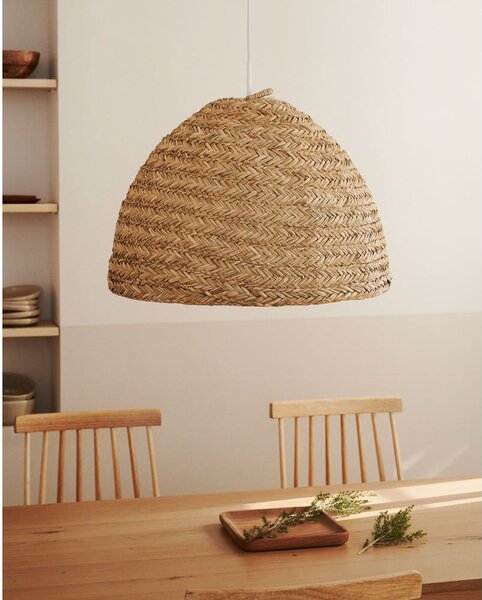 Rozkladací jedálenský stôl s doskou v dubovom dekore v prírodnej farbe 80x160 cm Yain – Kave Home