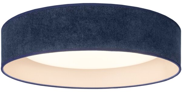 Brilagi - LED stropné svietidlo VELVET SIMPLE LED/24W/230V 3000K pr. 45 cm modré