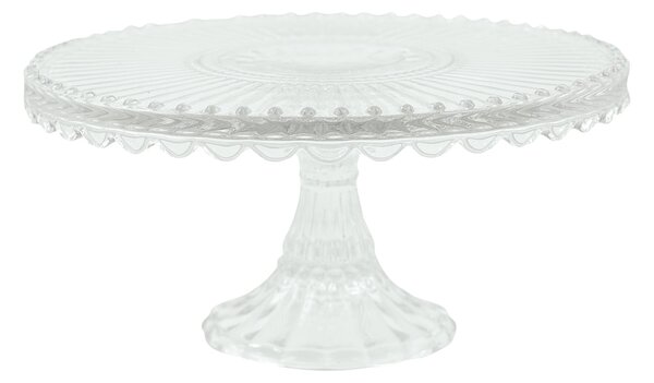 Sklenený tortový stojan Alice Clear 20 cm