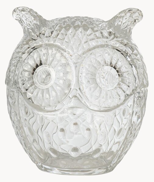 Vianočná dekoračná miska's pokrievkou Owl