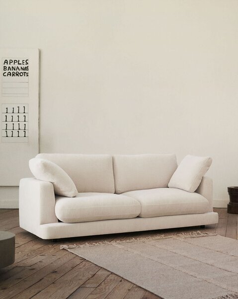 MUZZA Trojmiestna pohovka alag 210 cm béžová