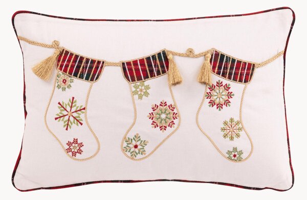 Bavlnený vianočný vankúš Christmas Stocking