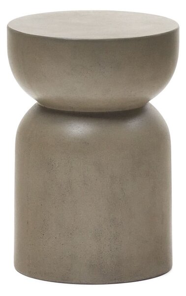 Betónový okrúhly záhradný stolík ø 32 cm Garbet – Kave Home
