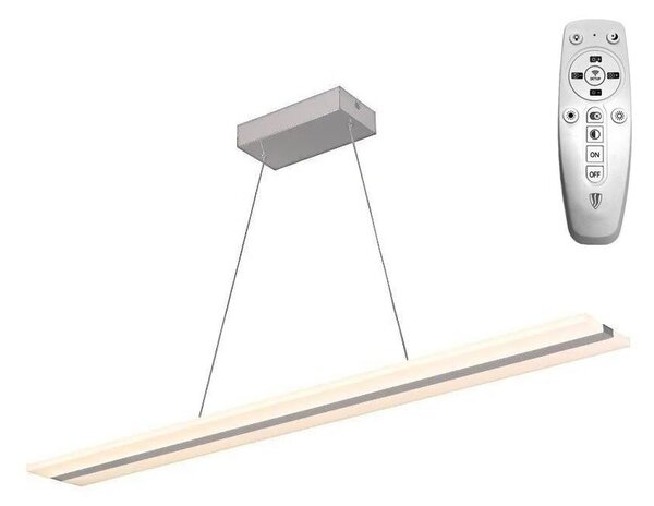 NEDES LED Stmievateľný luster na lanku LED/40W/230V 3000-6500K biela + diaľkové ovládanie ND3502 + záruka 3 roky zadarmo