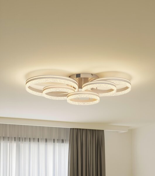 STROPNÉ LED SVIETIDLO, 100/56/22 cm Novel - Interiérové svietidlá