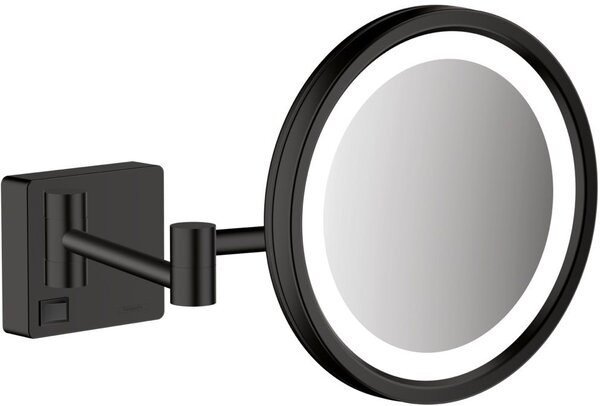 Hansgrohe AddStoris kozmetické zrkadlo 21.7x21.7 cm okrúhly s osvetlením 41790670