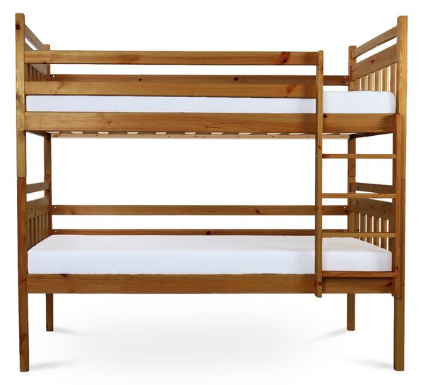 Wilsondo Poschodová posteľ s prístelkou Petra 5 - dub Rozmer: 180x80