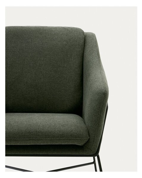 Zelené kreslo Brida – Kave Home